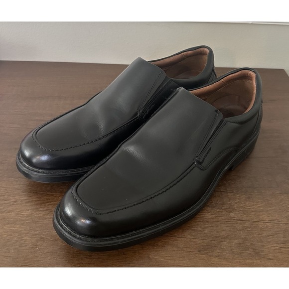Johnston & Murphy Stanton XC4 Waterproof Venetian Loafers Black 11 M Comfort - Picture 1 of 10